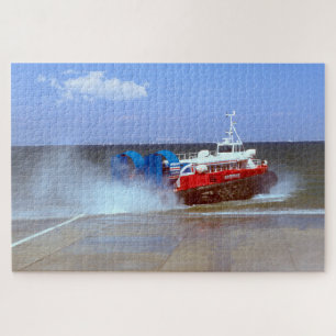 Puzzle Hovercraft britannique Cross Channel. Années 1970