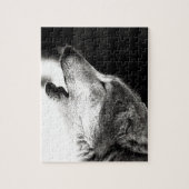 Puzzle Howling Wolf (Vertical)