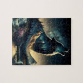 Puzzle Howling Wolf (Horizontal)
