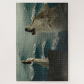 Puzzle Howling Wolf et Lady (Vertical)