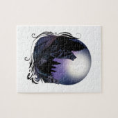 Puzzle Howling Wolf (Signature Design) (Horizontal)