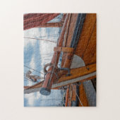 Puzzle Hozboot Holland. (Vertical)