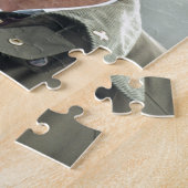 Puzzle HRH Prince Philip riant (Côté)