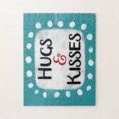 Puzzle Hubs & Kisses (Vertical)
