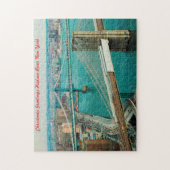 Puzzle Hudson River New York. (Vertical)