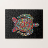 Puzzle hues of the turtle (Horizontal)