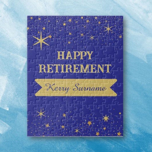 Puzzle Huge Congrats! Happy retirement Personalized