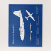 Puzzle Hughes H-4 Hercules Oie d'épinette - Plans d'avion (Vertical)