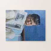 Puzzle Huile John F. Kennedy de peinture en pastel (Horizontal)