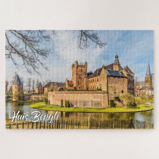 Puzzle Huis Bergh Castle, s'Heerenberg, Netherlands (Horizontal)