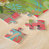 Puzzle Hula Vintage Floral Graphisme Floral Hawaii (Côté)
