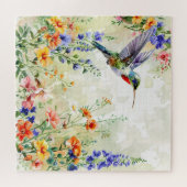 Puzzle Hummingbird (Horizontal)