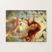 Puzzle Hummingbird Goddess (Horizontal)