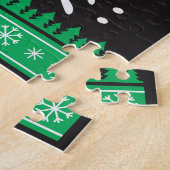 Puzzle Humour de Noël de fête de famille forcée (Côté)