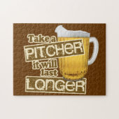 Puzzle Humour potable de bière drôle (Horizontal)