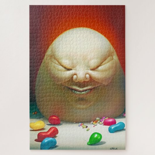 Puzzle Humpty Dumpty Had a Great Jelly Bean Collection (Vertical)