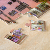 Puzzle Hundertwasser en photo de Magdebourg (Côté)