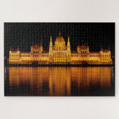 Puzzle Hungarian Parliament at Night (Horizontal)