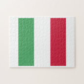 Puzzle Hungary Flag Emblem (Horizontal)