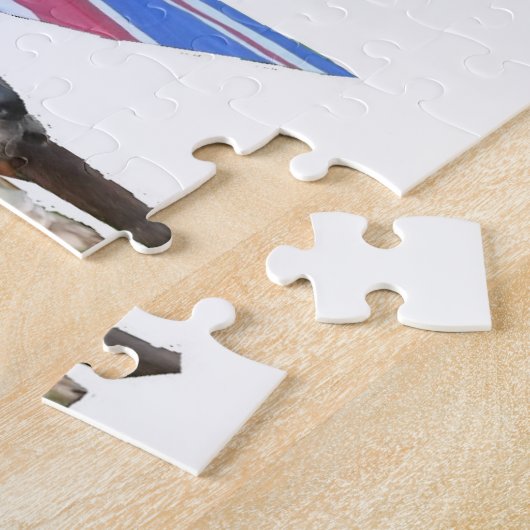 Puzzle hurlant dans la pluie (Côté)