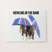 Puzzle hurlant dans la pluie (Horizontal)