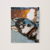 Puzzle Husky de Sibérie (Vertical)