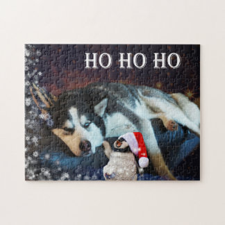 Puzzle Husky Humbug Noël