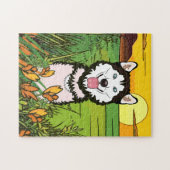 Puzzle Husky sibérien (Horizontal)