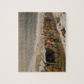 Puzzle Huttes et habillement chaud pour l'armée, plat de (Vertical)