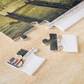 Puzzle Hutton Hall dans le comté de Cumberland a gravé b (Côté)
