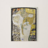 Puzzle Hydra (alias Serpents d'eau I) de Gustav Klimt (Vertical)