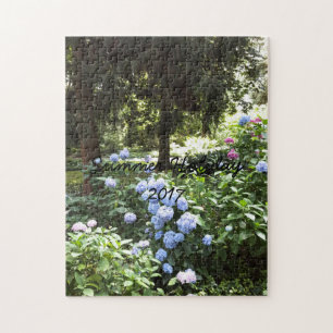 Puzzle Hydrangea Floral Trees Nature Photographie