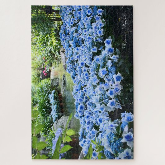 Puzzle Hydrangea 'Konpeito' [Puzzle : 1014P] (Vertical)