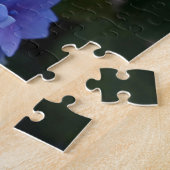 Puzzle Hydrangée bleue (Côté)