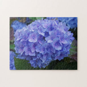 Puzzle Hydrangée bleue