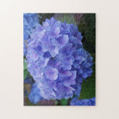 Puzzle Hydrangée bleue (Vertical)
