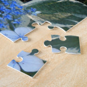 Puzzle Hydrangée Bleue Variée (Côté)