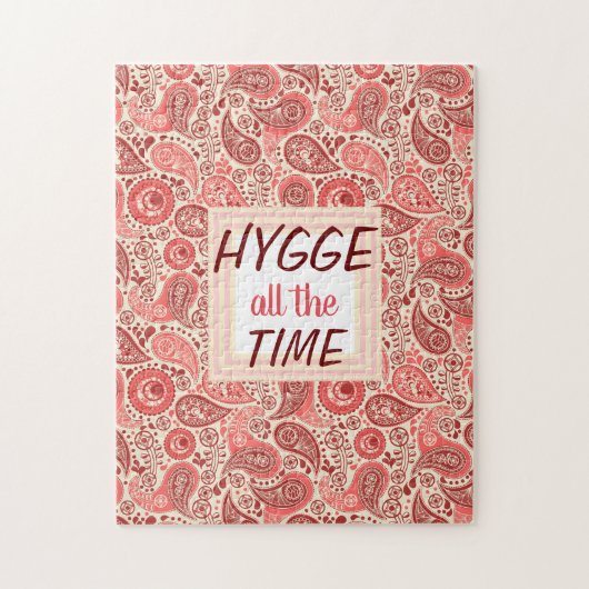 Puzzle HYGGE tout le temps rose floral (Vertical)