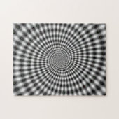 Puzzle Hypnotiser la spirale d'illusion optique (Horizontal)