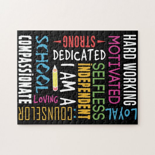 Puzzle I Am A School (Horizontal)