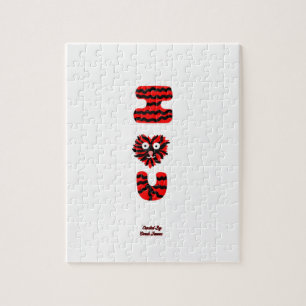 Puzzle I Fuzzy U (20,32 cm x 25,4 cm)