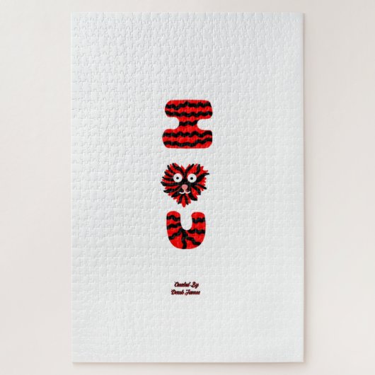 Puzzle I Fuzzy U (50,8 cm x 76,2 cm) (Vertical)