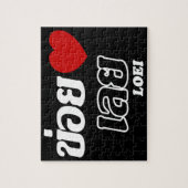 Puzzle I Heart (Love) Loei, Isan, Thaïlande (Vertical)