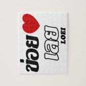 Puzzle I Heart (Love) Loei, Isan, Thaïlande (Vertical)