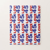 Puzzle I Love 45 (Vertical)