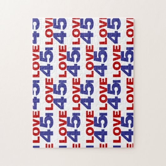 Puzzle I Love 45 (Vertical)