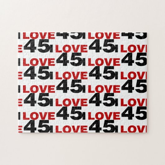 Puzzle I Love 45 (Horizontal)