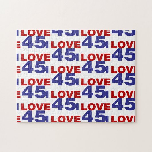 Puzzle I Love 45 (Horizontal)