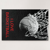 Puzzle I Love Basketball (Horizontal)
