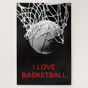 Puzzle I Love Basketball